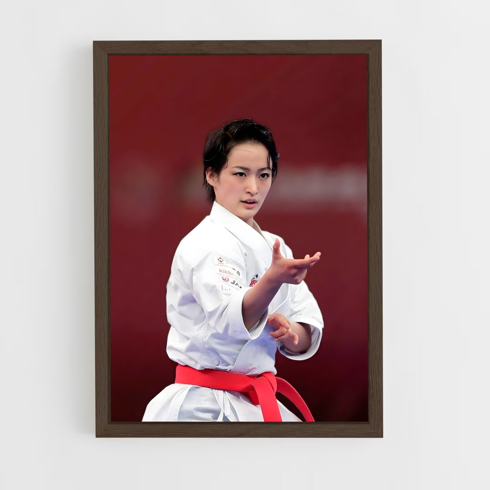 Poster Kiyou shimizu – affiche Karaté (vue 5)